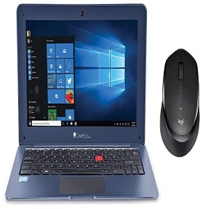 iBall Merit G9 11.6-Inch Laptop (Intel Celeron 2GB/32GB/Windows 10) +Logitech Mouse
