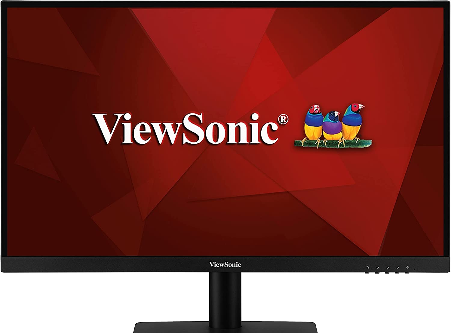ViewSonic VA2406-H-2 24-inch 1080p Full HD Monitor with SuperClear VA Panel, Semi-Glare/Glossy Finish Screen, HDMI, VGA, for Business or Home use