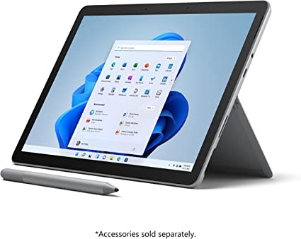New Microsoft Surface Go 2 - 10.5" Touch-Screen - Intel Pentium - 8GB Memory - 128GB SSD - Wifi - Platinum (Latest Model)