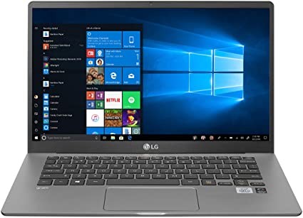 LG Gram 10th Gen Intel Core i5-1035G7 cm 38.1 cm (15-inch) IPS Full HD (1920X1080) Thin and Light Laptop (8GB/256GB SSD/Windows 10 64-bit/Dark Silver/1.13kg), 15Z90N