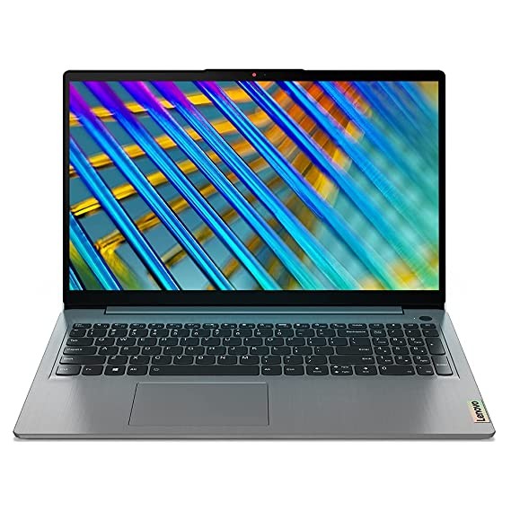 Lenovo IdeaPad Slim 3 Intel Core i3 11th Gen 15.6" (39.62cm) FHD Thin & Light Laptop (8GB/512GB SDD/Windows 11/Office 2021/2Yr Warranty/3months Game Pass/Arctic Grey/1.65Kg), 82H801L7IN